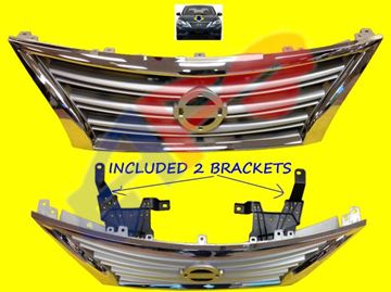Picture of GRILLE 13-15 CHR/SLV SENTRA