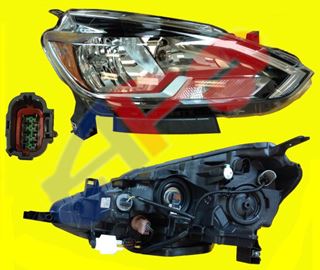 Picture of HEAD LAMP 16-19 RH HALOGEN SENTRA