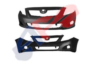 New TO1000343C CAPA Front Bumper Cover for Toyota Corolla 2009-2010
