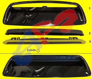 Picture of SCOOP ASSY, HOOD 12-15 TACOMA/4RUN OEM