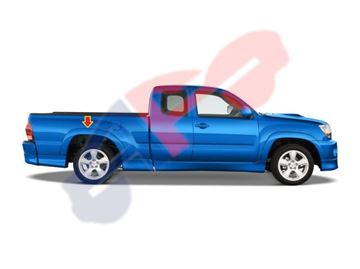 Autofit Inc Flare Fend 05 15 Lh Rr X Runner Tacoma Autofit Inc Flare Fend 05 15 Lh Rr X Runner Tacoma