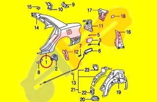 AUTOFiT Inc. QUARTER PANEL 02-06 RH (2/3) CAMRY