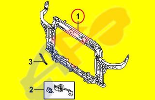 hyundai veloster radiator support