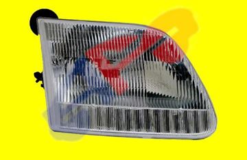 Picture of HEAD LAMP 97-04 RH W/O BRACKET FROM 7-96 F150/F250/97-02 EXPEDITION