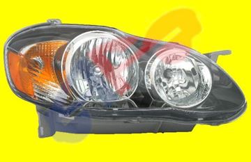 Picture of HEAD LAMP 05-08 RH S/XRS MODEL COROLLA