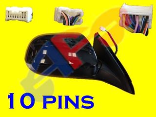 Picture of MIRROR 09-14 RH PTD PWR HT W/SIG W/MEM MAN-FOLD SDN TSX/11-14 WGN SPORT TSX