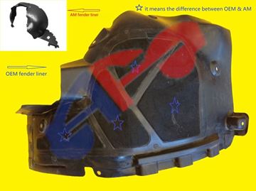 Picture of INNER FENDER 10-13 LH FT 2PCS LACROSSE