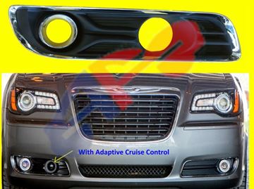 Replacement Fog Light Bezel for 11-14 300 Front Driver Side CH1038126OE