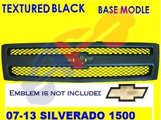 Picture of GRILLE 07-11 TEXT-BK 1500 SILVERADO (12-13 HYBRID)