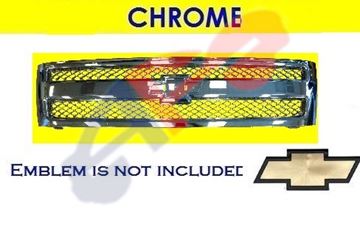 Picture of GRILLE 07-13 ALL-CHR 1500 SILVERADO